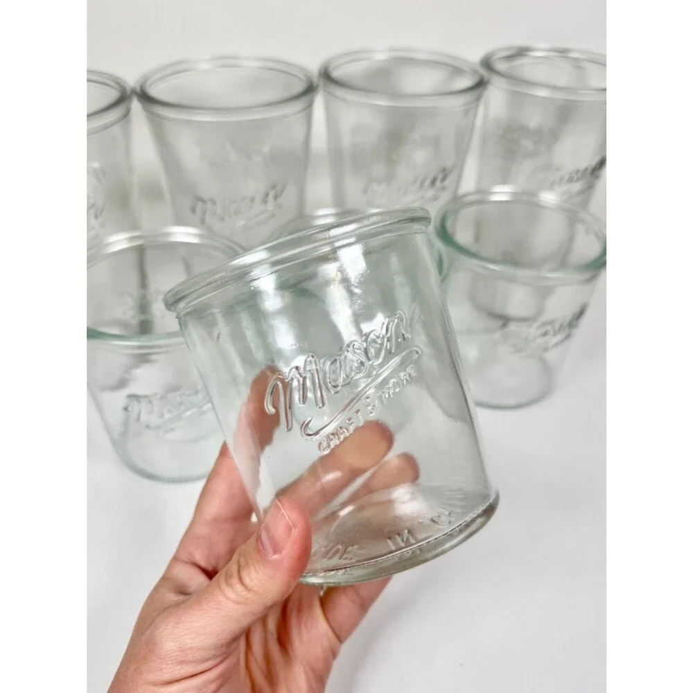 Mason Craft and More 8 Piece Glass Tumbler Set - New in Box! Viral TikTok Fave